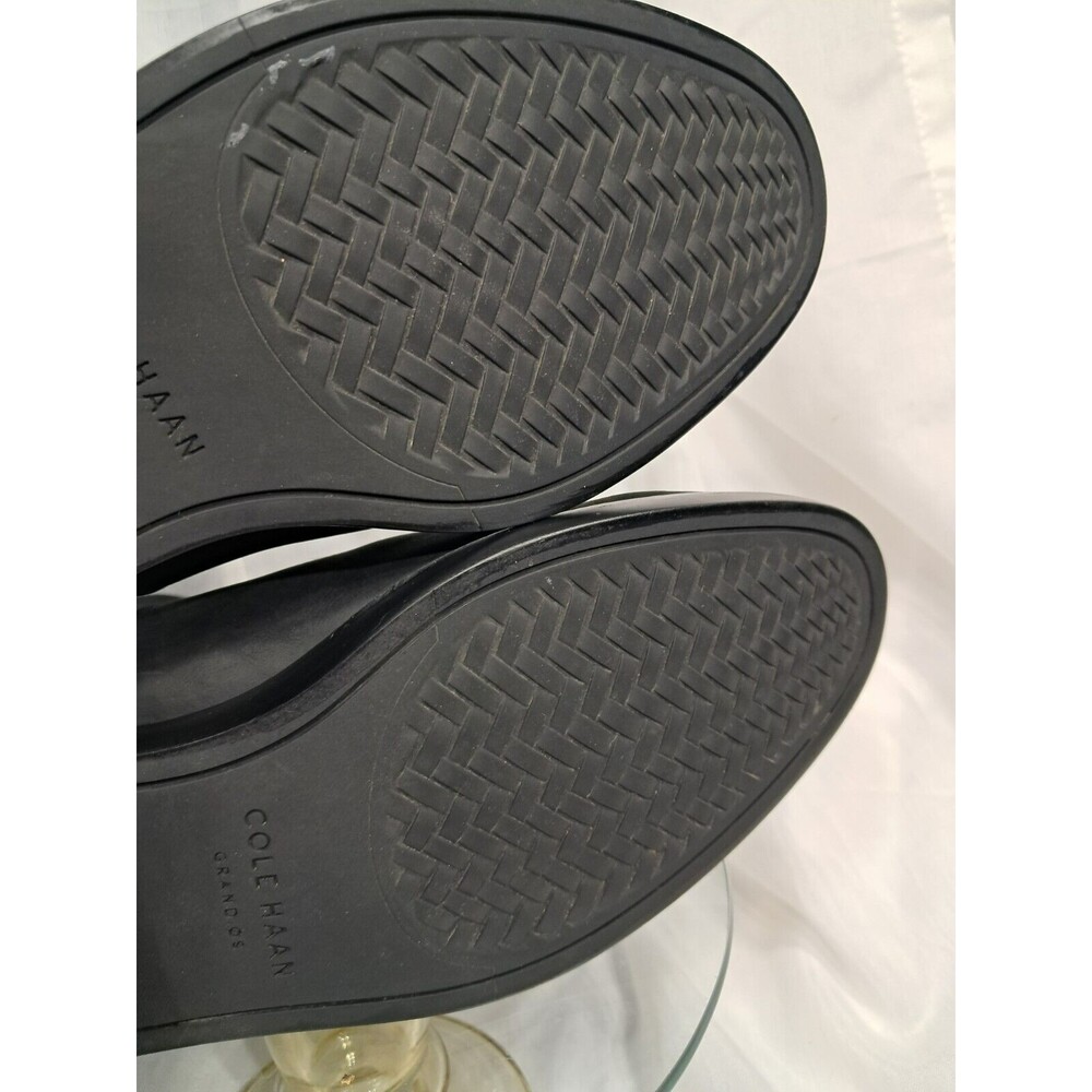 Cole Haan Women's Reid Waterproof Suede Black Ankle Boot 7.5 - Picture 13 of 14